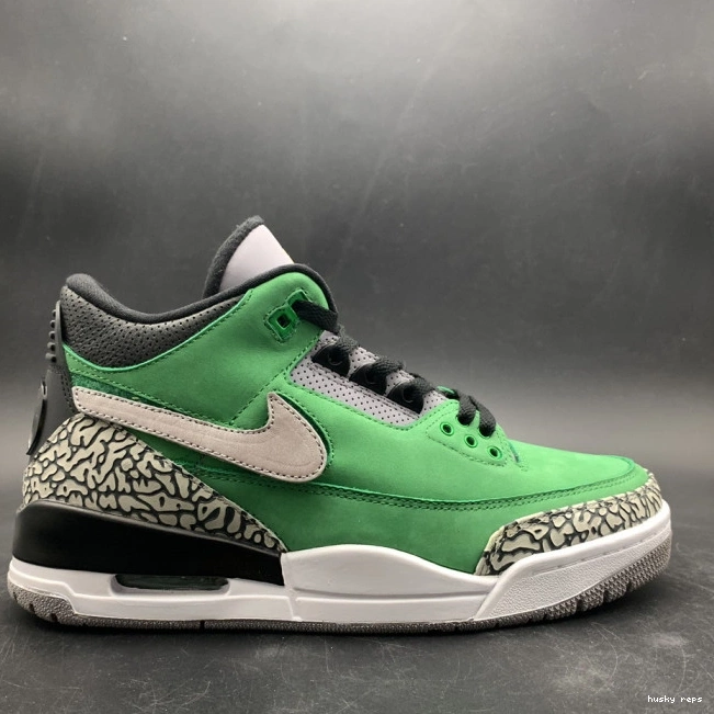 Rep Husky 3 PE Air Tinker AJ3 Retro Oregon 867493 Ducks shoes Jordan 0717